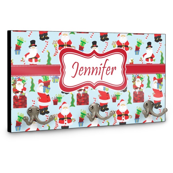 Santas w/ Presents Coat Hanger Main