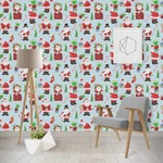 Santa and Presents Wallpaper & Surface Covering
