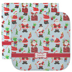 Santa and Presents Facecloth / Wash Cloth (Personalized)