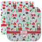 Santa and Presents Facecloth / Wash Cloth (Personalized)