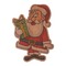 Santas w/ Presents Wooden Sticker Medium Color - Main