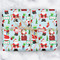 Santas w/ Presents Wrapping Paper - Main