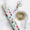 Santas w/ Presents Wrapping Paper Rolls - Lifestyle 1