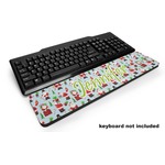 Santa and Presents Keyboard Wrist Rest (Personalized)