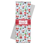 Santa and Presents Yoga Mat Towel w/ Name or Text