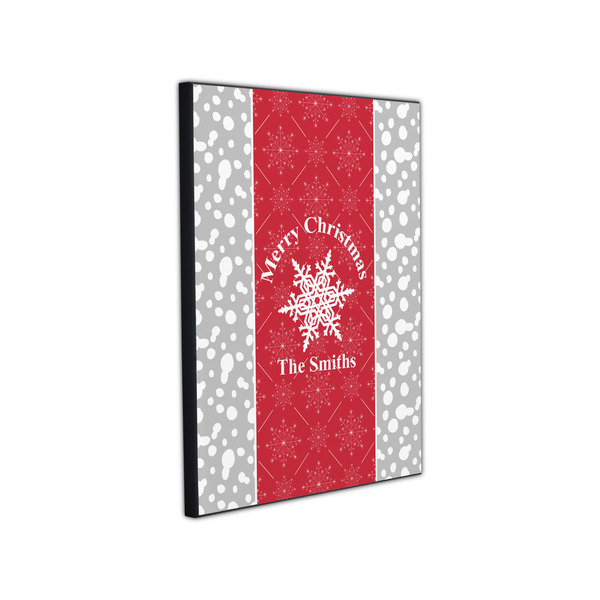 Snowflakes 11x14 Wood Print - Angle View