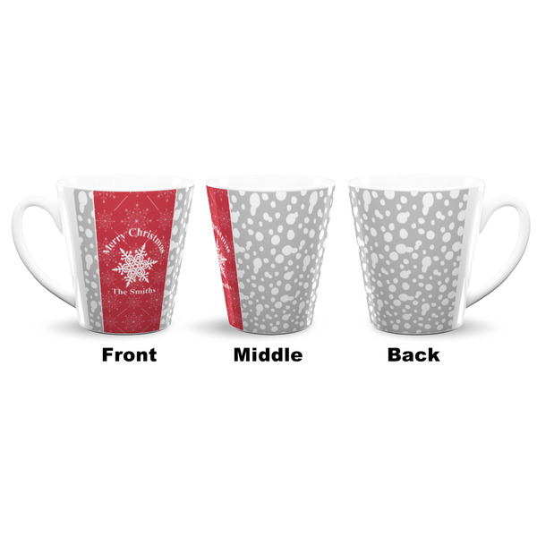 Snowflakes 12 Oz Latte Mug - Approval