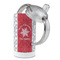 Snowflakes 12 oz Stainless Steel Sippy Cups - Top Off
