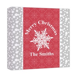 Snowflakes Canvas Print - 12x12 (Personalized)