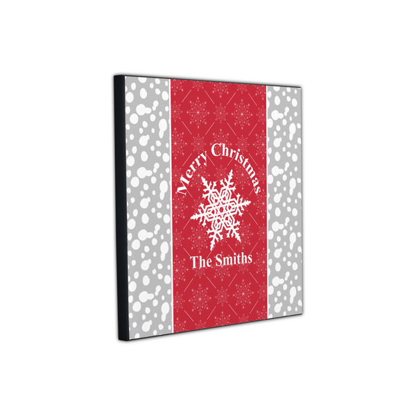 Snowflakes 12x12 Wood Print - Angle View