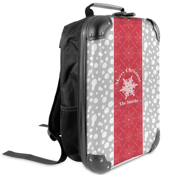 Custom Snowflakes Kids Hard Shell Backpack (Personalized)