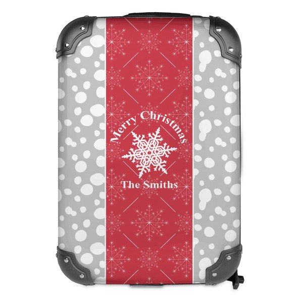 Snowflakes 13" Hard Shell Backpacks - FRONT