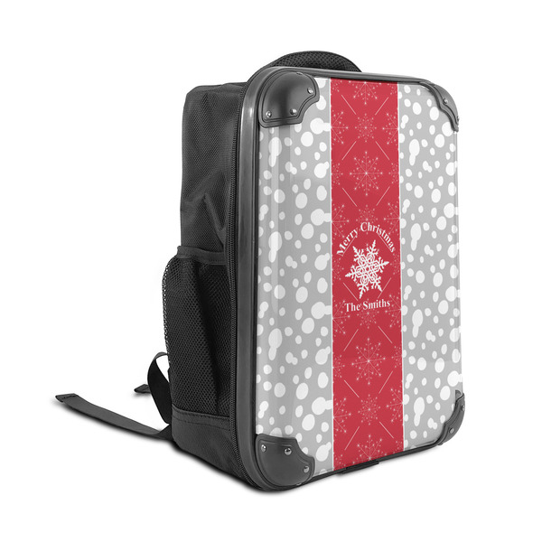 Snowflakes 15" Backpack - ANGLE VIEW