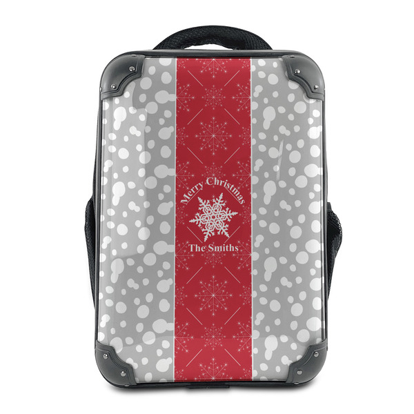 Custom Snowflakes 15" Hard Shell Backpack (Personalized)