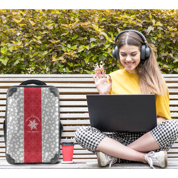 Snowflakes 15" Backpack - LIFESTYLE