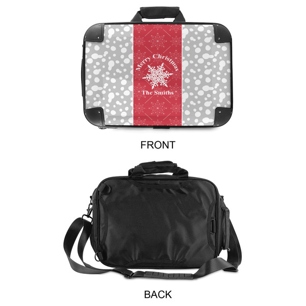 Snowflakes 15" Hard Shell Briefcase - APPROVAL