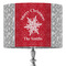 Snowflakes 16" Drum Lamp Shade - Fabric (Personalized)
