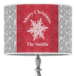 Snowflakes Drum Lamp Shade (Personalized)