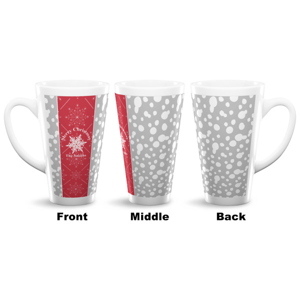 Snowflakes 16 Oz Latte Mug - Approval
