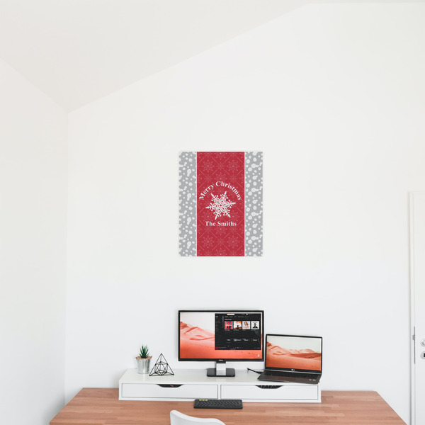 Snowflakes 16x20 - Matte Poster - On the Wall