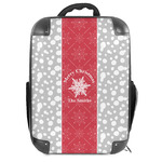 Snowflakes 18" Hard Shell Backpack (Personalized)