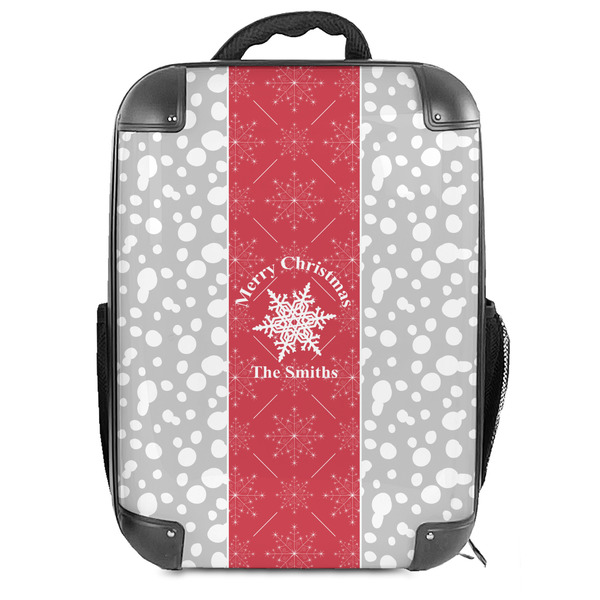 Custom Snowflakes 18" Hard Shell Backpack (Personalized)