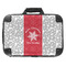 Snowflakes Hard Shell Briefcase - 18" (Personalized)
