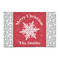 Snowflakes 2' x 3' Indoor Area Rug (Personalized)