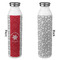 Snowflakes 20oz Water Bottles - Full Print - Approval