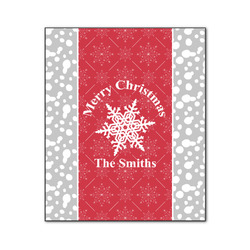 Snowflakes Wood Print - 20x24 (Personalized)