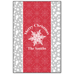 Snowflakes Wood Print - 20x30 (Personalized)