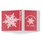 Snowflakes 3-Ring Binder Approval- 1in