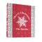 Snowflakes 3 Ring Binders - Full Wrap - 1" - FRONT