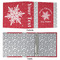 Snowflakes 3 Ring Binders - Full Wrap - 2" - APPROVAL