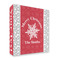 Snowflakes 3 Ring Binders - Full Wrap - 2" - FRONT