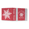 Snowflakes 3 Ring Binders - Full Wrap - 3" - OPEN OUTSIDE