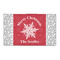 Snowflakes 3' x 5' Indoor Area Rug (Personalized)