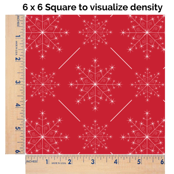 Snowflakes 6x6 Swatch of Fabric