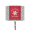 Snowflakes 8" Drum Lamp Shade - Poly-film (Personalized)