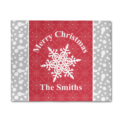 Snowflakes 8' x 10' Indoor Area Rug (Personalized)