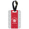 Snowflakes Metal Luggage Tag w/ Name or Text