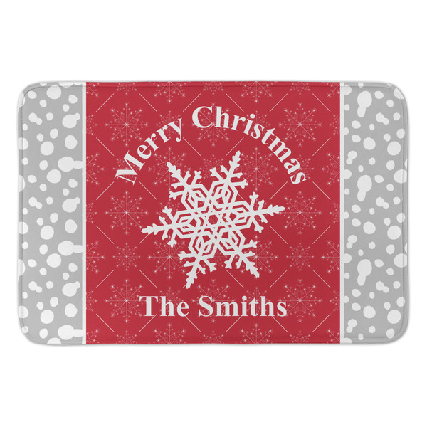 Custom Snowflakes Anti-Fatigue Kitchen Mat (Personalized)