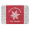 Snowflakes Anti-Fatigue Kitchen Mat (Personalized)