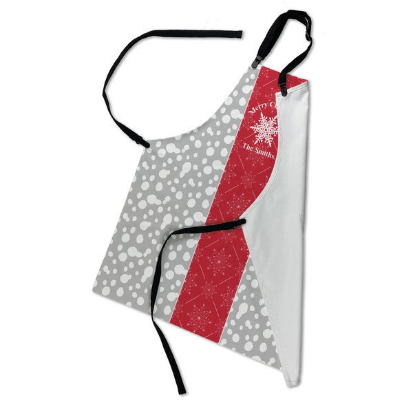 Snowflakes Apron - Folded