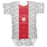 Snowflakes Baby Bodysuit 6-12 (Personalized)