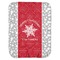 Snowflakes Baby Swaddling Blanket (Personalized)