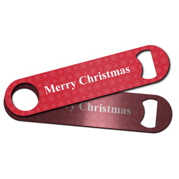 Snowflakes Bar Bottle Opener - Main