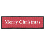 Snowflakes Bar Mat - Large (Personalized)