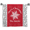 Snowflakes Bath Towel (Personalized)