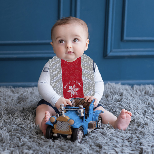 Snowflakes Bib Lifestyle Boy